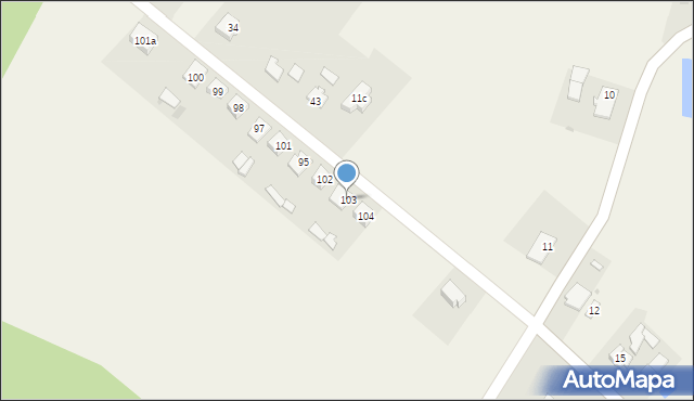 Czystochleb, Czystochleb, 103, mapa Czystochleb