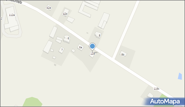 Czystochleb, Czystochleb, 119, mapa Czystochleb