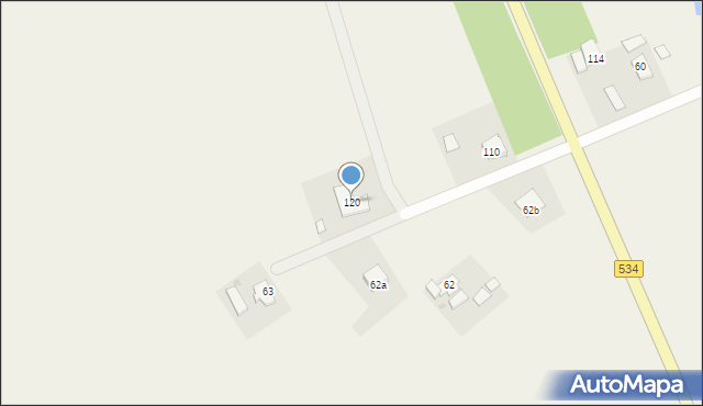 Czystochleb, Czystochleb, 120, mapa Czystochleb