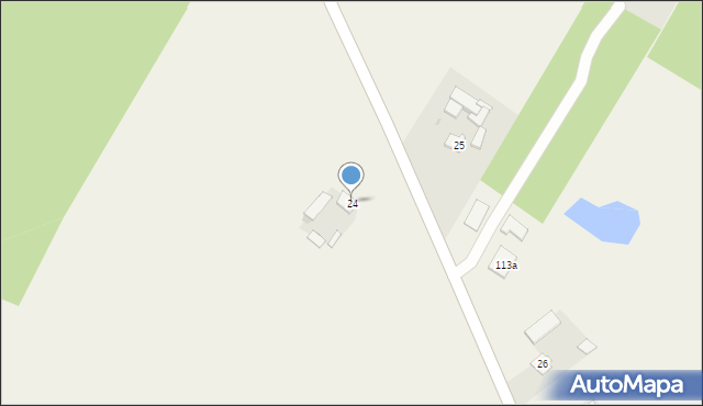 Czystochleb, Czystochleb, 24, mapa Czystochleb