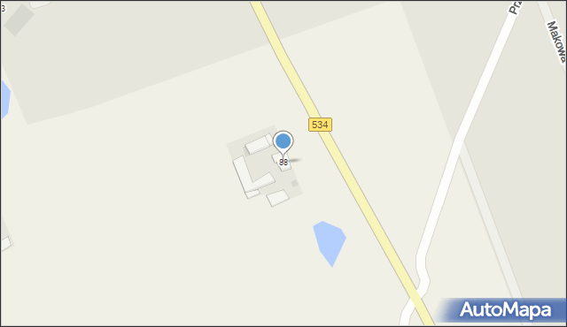 Czystochleb, Czystochleb, 88, mapa Czystochleb