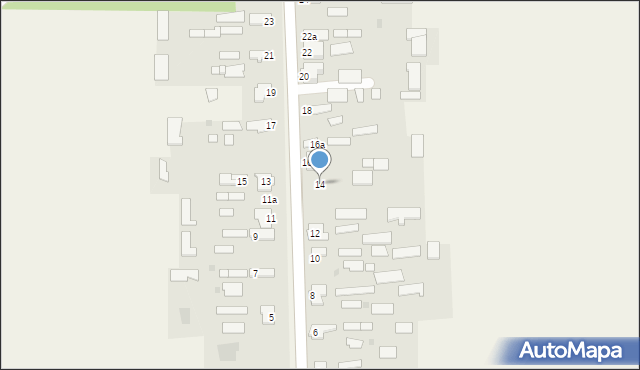 Czyże, Czyże, 14, mapa Czyże