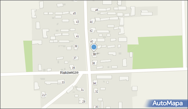 Czyże, Czyże, 38, mapa Czyże