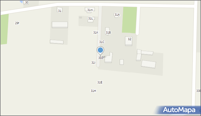 Czyżemin, Czyżemin, 31D, mapa Czyżemin
