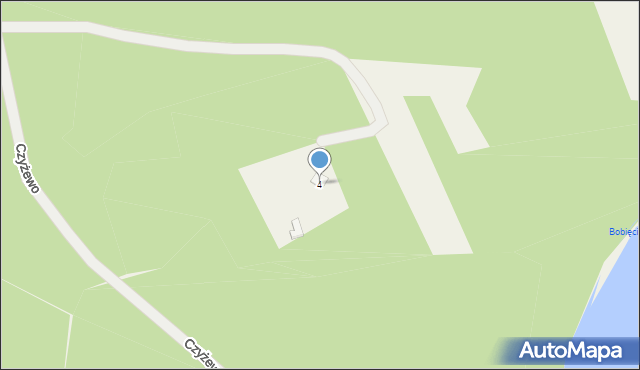 Czyżewo, Czyżewo, 4, mapa Czyżewo