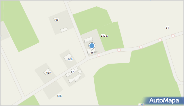 Czyżkowo, Czyżkowo, 65, mapa Czyżkowo