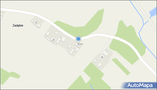 Czyżów, Czyżów, 17, mapa Czyżów