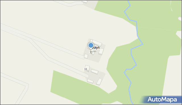 Czyżów, Czyżów, 32, mapa Czyżów