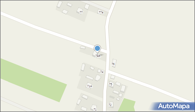 Czyżów, Czyżów, 74A, mapa Czyżów