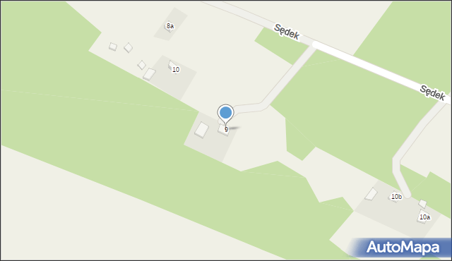 Czyżów, Czyżów, 9, mapa Czyżów