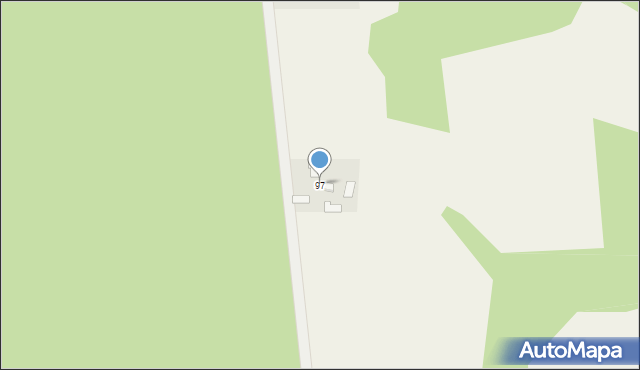 Czyżów, Czyżów, 97, mapa Czyżów