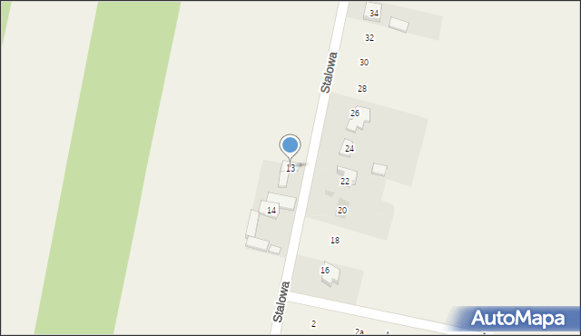 Czyżów, Czyżów, 13, mapa Czyżów