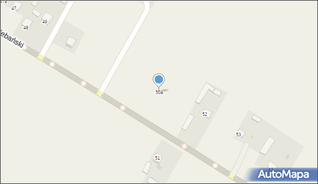 Czyżów Plebański, Czyżów Plebański, 50a, mapa Czyżów Plebański