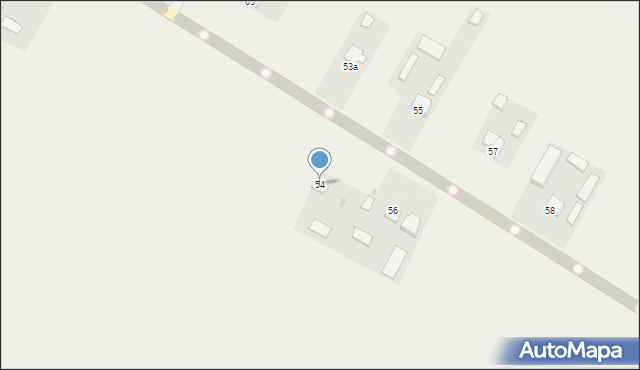 Czyżów Plebański, Czyżów Plebański, 54, mapa Czyżów Plebański