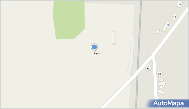 Czyżówek, Czyżówek, 105, mapa Czyżówek