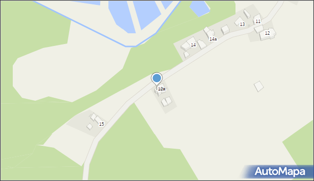 Czyżówek, Czyżówek, 12b, mapa Czyżówek