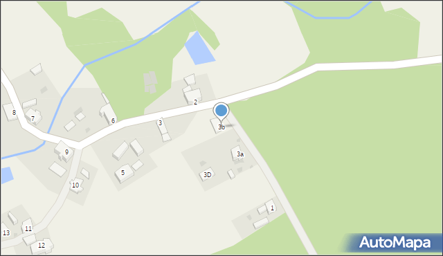 Czyżówek, Czyżówek, 3b, mapa Czyżówek