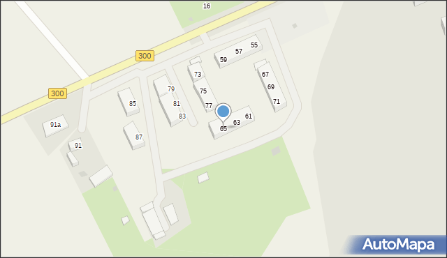 Czyżówek, Czyżówek, 65, mapa Czyżówek
