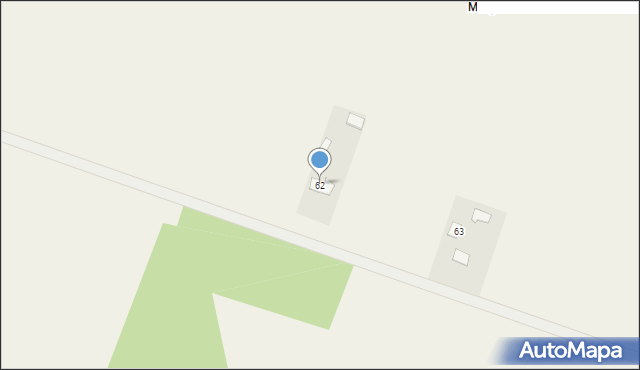 Czyżyki, Czyżyki, 62, mapa Czyżyki