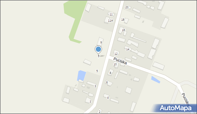 Czyżyki, Czyżyki, 7, mapa Czyżyki