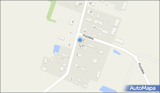 Czyżyki, Czyżyki, 8, mapa Czyżyki