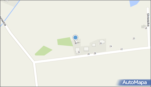 Dobroszów Oleśnicki, Czeska, 36, mapa Dobroszów Oleśnicki