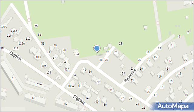 Gdynia, Czarnieckiego Stefana, hetm., 1, mapa Gdyni