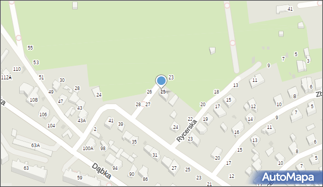 Gdynia, Czarnieckiego Stefana, hetm., 4, mapa Gdyni