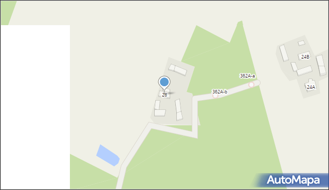 Gębice, Czarnkowska, 28, mapa Gębice