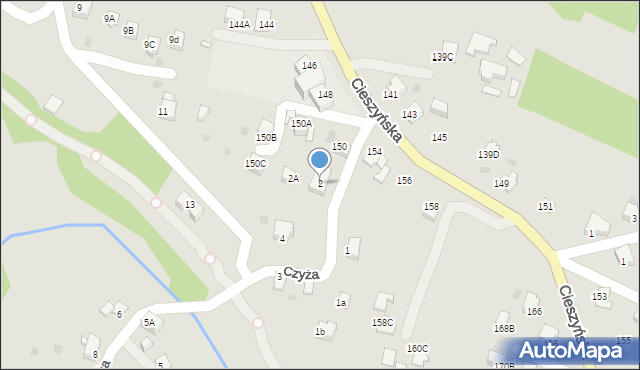 Jastrzębie-Zdrój, Czyża Franciszka, 2, mapa Jastrzębie-Zdrój