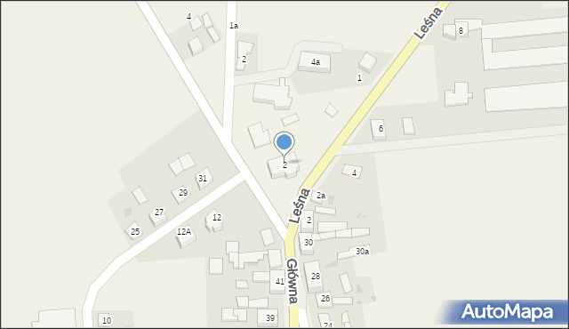 Jeżewo, Czerska, 2, mapa Jeżewo