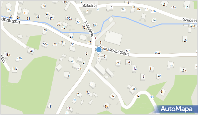 Kazimierz Dolny, Czerniawy, 1, mapa Kazimierz Dolny