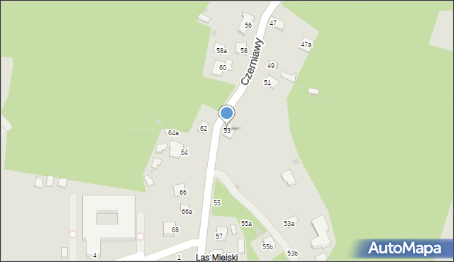 Kazimierz Dolny, Czerniawy, 53, mapa Kazimierz Dolny