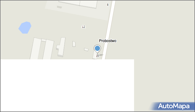 Kłecko, Czarnieckiego Stefana, hetm., 10, mapa Kłecko