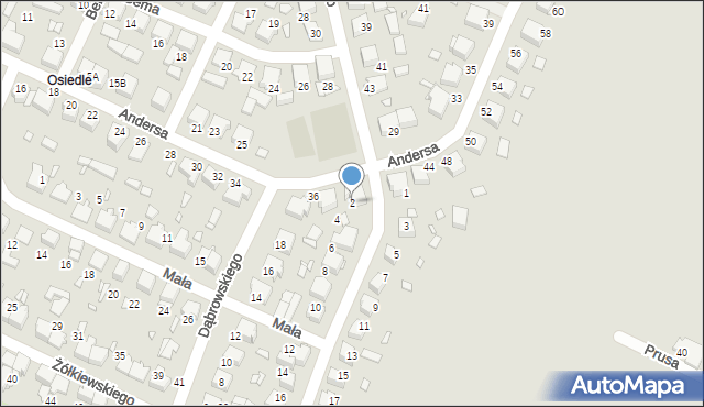 Kłobuck, Czarnieckiego Stefana, hetm., 2, mapa Kłobuck