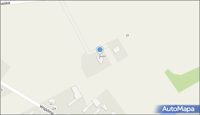 Klukowo, Czyżewska, 17, mapa Klukowo