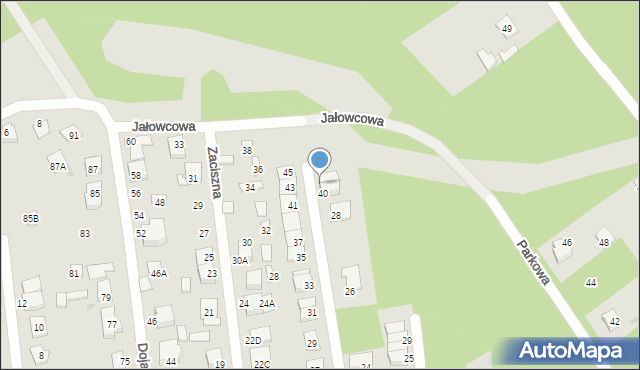 Kobyłka, Czarnoleska, 42, mapa Kobyłka