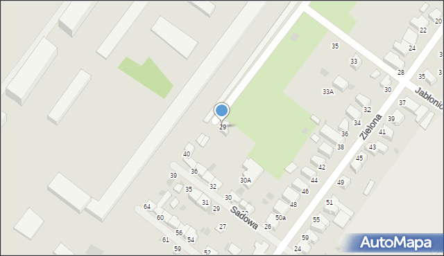 Koszalin, Czarnieckiego Stefana, hetm., 29, mapa Koszalina