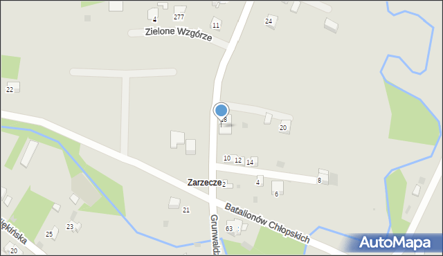 Krzeszowice, Czatkowice Dolne, 16, mapa Krzeszowice