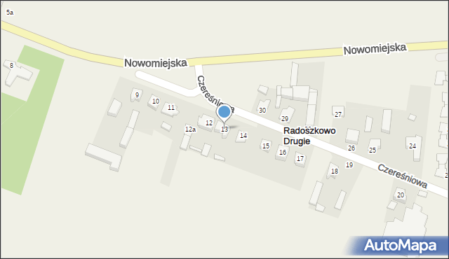 Książ Wielkopolski, Czereśniowa, 10, mapa Książ Wielkopolski