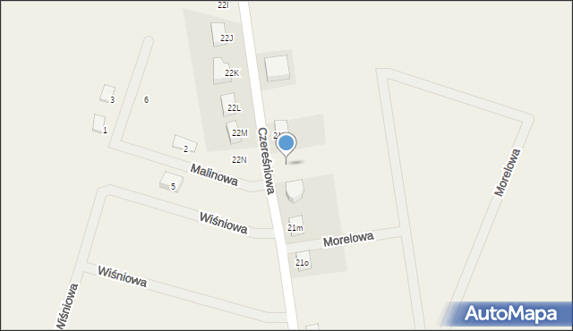 Książ Wielkopolski, Czereśniowa, 41, mapa Książ Wielkopolski