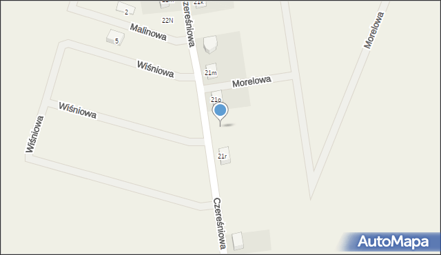 Książ Wielkopolski, Czereśniowa, 49, mapa Książ Wielkopolski