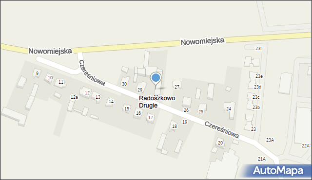 Książ Wielkopolski, Czereśniowa, 7, mapa Książ Wielkopolski