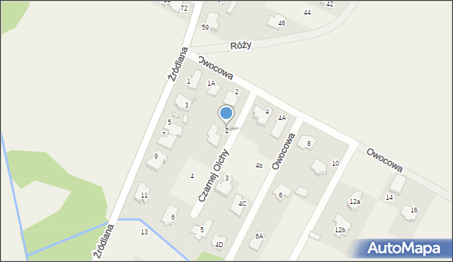 Laszczki, Czarnej Olchy, 2, mapa Laszczki