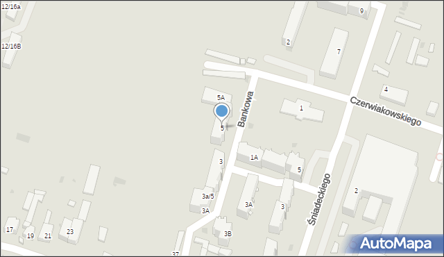 Lipsko, Czerwiakowskiego Rafała, 5, mapa Lipsko