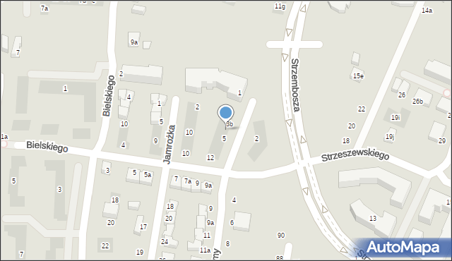 Lublin, Czumy Ignacego, 3c, mapa Lublina