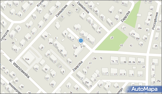 Lublin, Czarnieckiego Stefana, hetm., 2, mapa Lublina