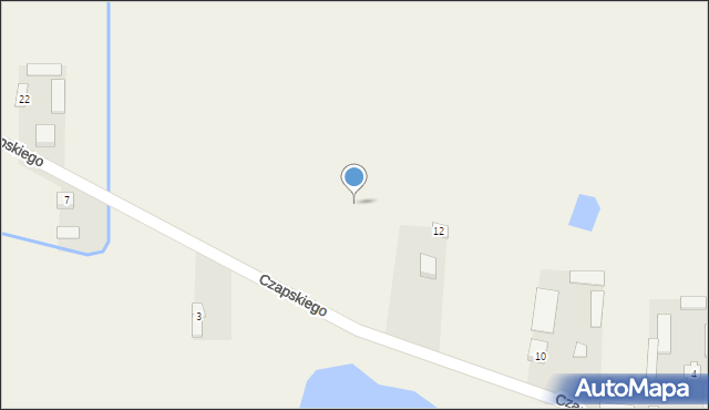 Małopole, Czapskiego Franciszka, 14, mapa Małopole