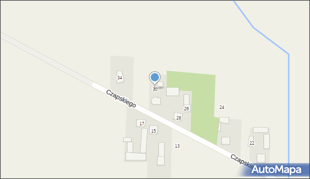 Małopole, Czapskiego Franciszka, 30, mapa Małopole