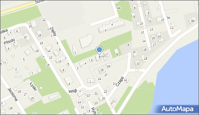 Morzyczyn, Czapli, 6, mapa Morzyczyn